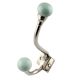 Sage Green Ceramic Iron Hooks